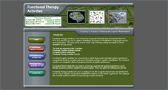 Desktop Screenshot of functionaltherapyactivities.com